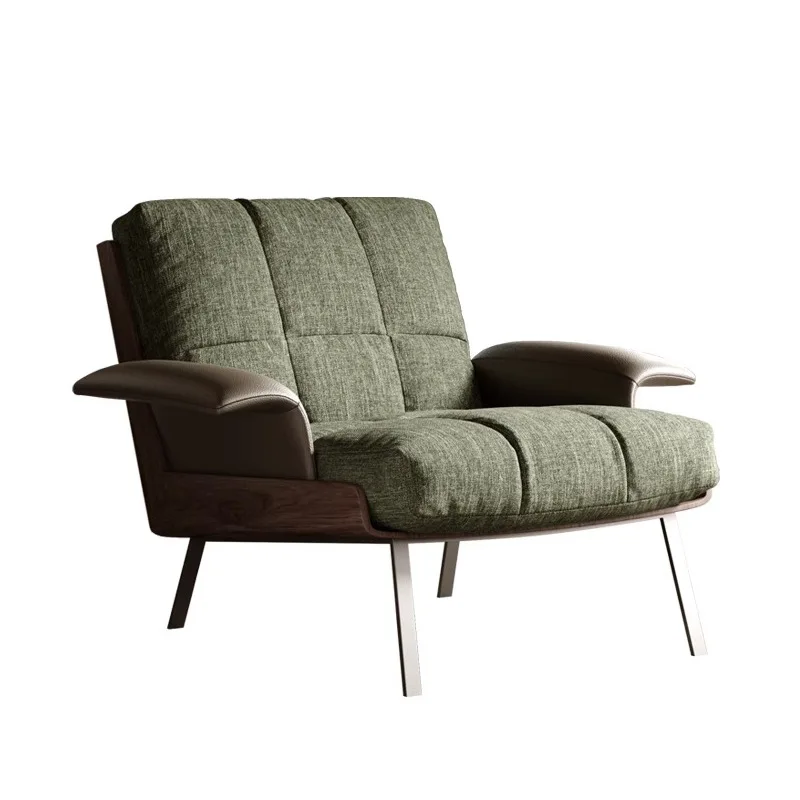 

Leisure chair Nordic Italian art style model room negotiation home office tiger chair single sofa chair