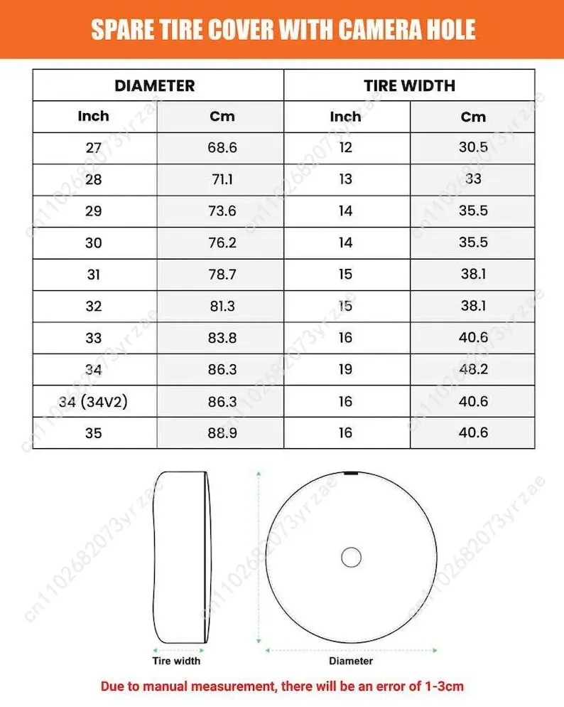 Mostro de Frankenstein Vários modelos de capa de pneu de carro sobressalente Prevenção de areia Poeira de água da chuva Capa de pneu resistente e durável