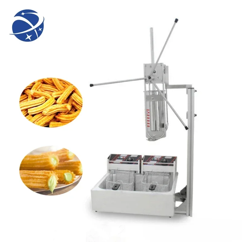 YYHC Adjustable Speed High Efficiency Electric Churros Fryer Maker Machine