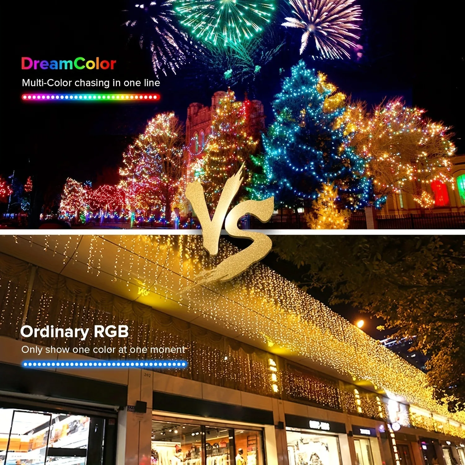 

5M/10M/20M IP44 Cold-resistant Leather LED Light String Indoor Outdoor DIY Festival Party Garland Decor Ideal APP Smart Control