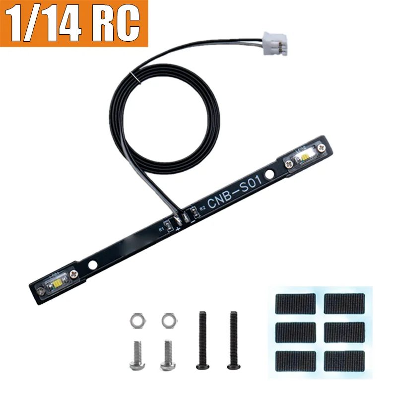 1 Stück LED-Innenbeleuchtung, Kabinendekoration, 1/14 RC-Truck für SCANIA Tamiya 770S R620 für VOLVO ACTROS AROCS Modellauto DIY-Teile