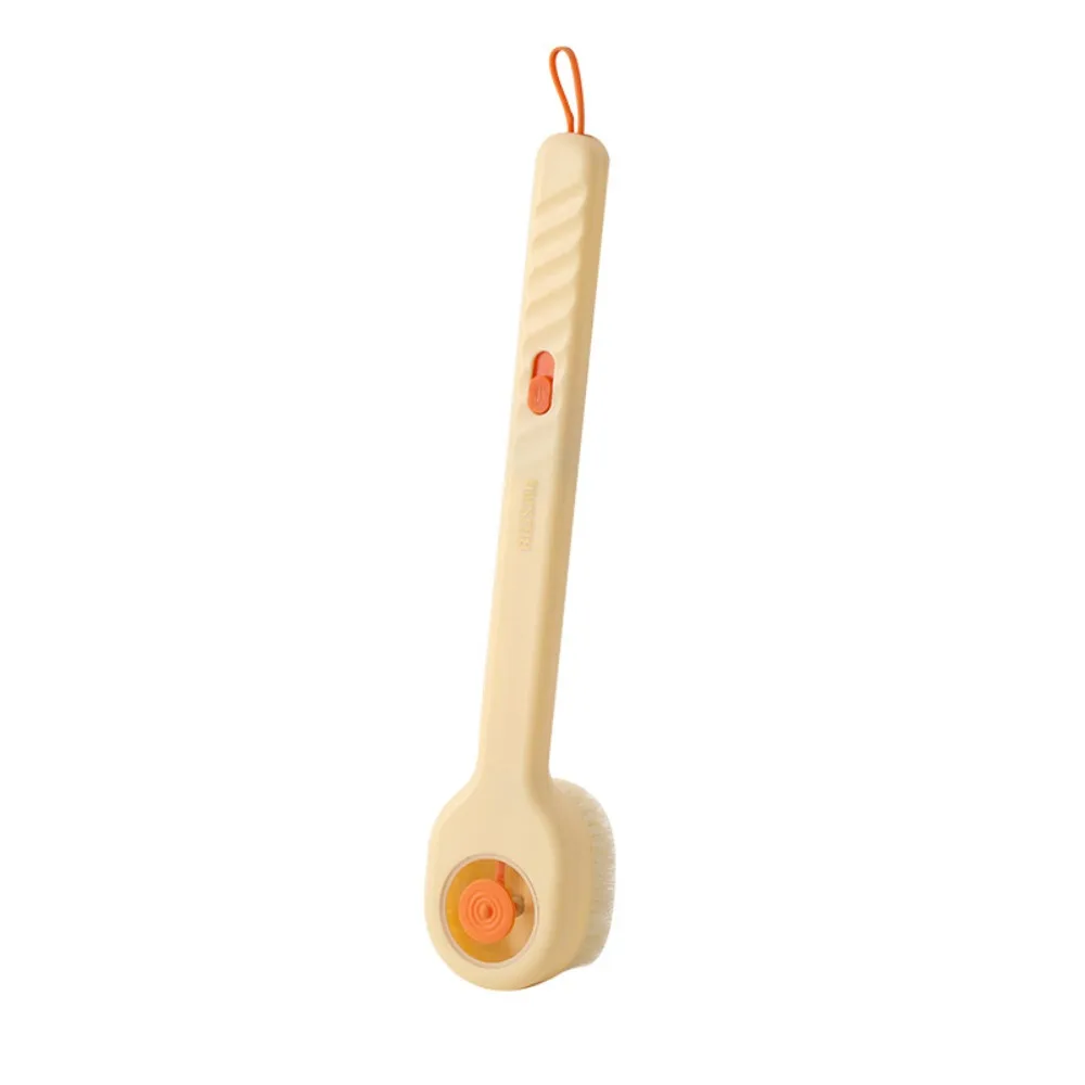 

Long Handle Shower Brush Comfortable Soft Hair Exfoliation Bath Brush With Soap Dispenser Massage Brush For Bathroom Home