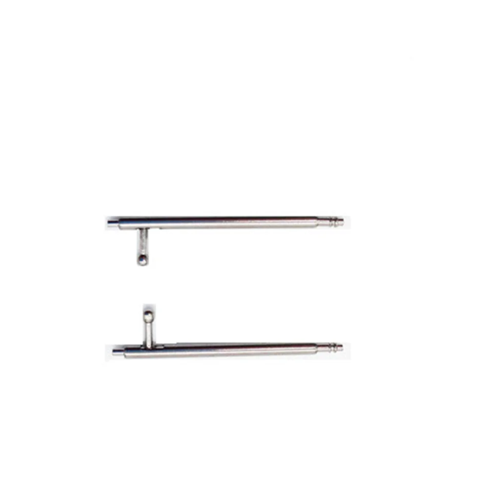 Removedor de barra de resorte de reloj de acero inoxidable, 8 Uds., doble brida para correa de reloj, herramientas de eje de conexión de repuesto