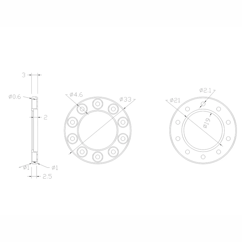 1:14th Scale JXmodel 2pcs Metal Simulation Hub Retainer for Tamiya RC Truck SCANIA 770S R620 VOLVO Arocs MAN TGX Car Accessories