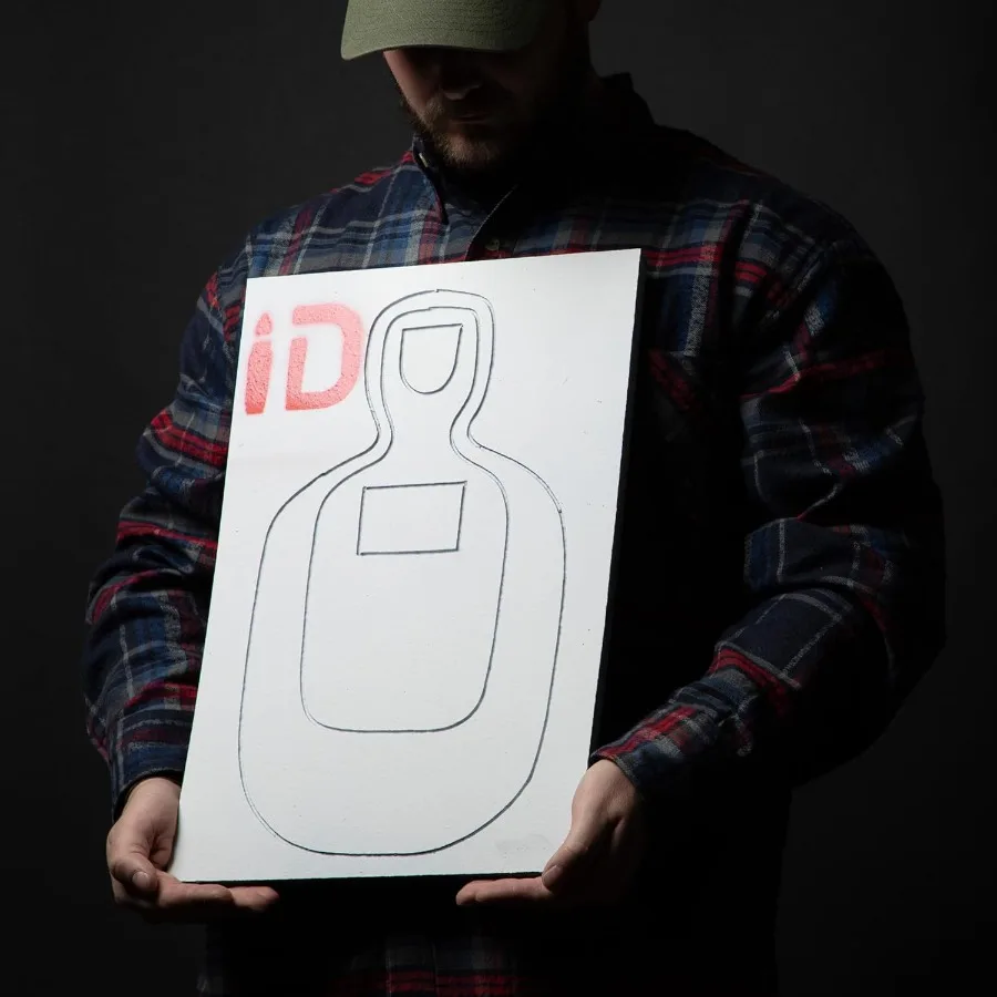 هدف إطلاق نار متين وقابل لإعادة الاستخدام للشفاء الذاتي مصمم لآلاف جولة مع ردود الفعل المقاومة للعوامل الجوية