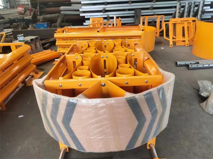 

High Profile Machine Guard Steel Pipe Safety Machinery Guard Protective U- Bar Bollard Security Parking Hoop Barrier