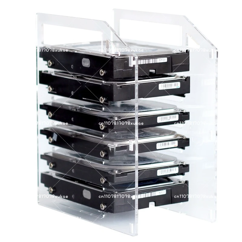 Desktop Computer Mechanical Hard Disk Rack 3.5 Inch Multi-disk Hard Disk Cage Bracket External Hard Disk Expansion Bracket