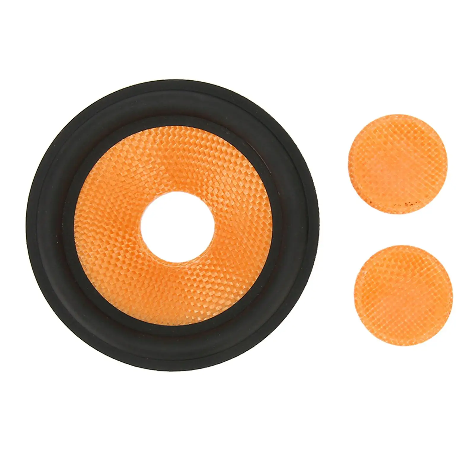 Speaker Woofer Repair Kit: Glass Fiber Cone, Rubber Surround, Dust Cap - 20m/26mm/36mm - Fits For 3/4/8 Inch Speakers