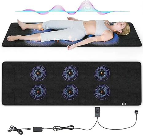 PEMF Far Infrared Heating Massage Mattress Pulsed Electromagnetic Field Therapy 0-99Hz For Body