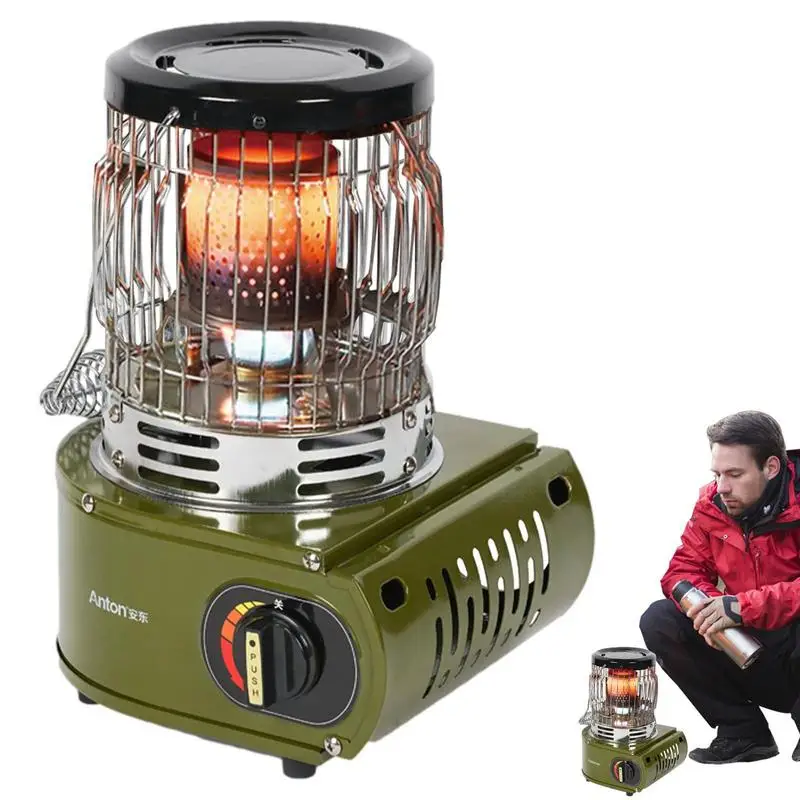 Camping Gas Heater Outdoor Stove Burners Ignition Heating Gas Oven Burner Hand Warmer Home Tent Camping Equipment Accessories