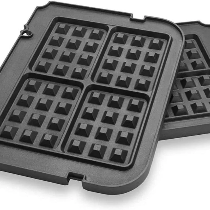 Waffle Plates Only for Cuisinart Griddler GR-4N, GR-5B, GR-6 and GRID-8N Series, Nonstick Coating Baking Waffle Plates by Gvode