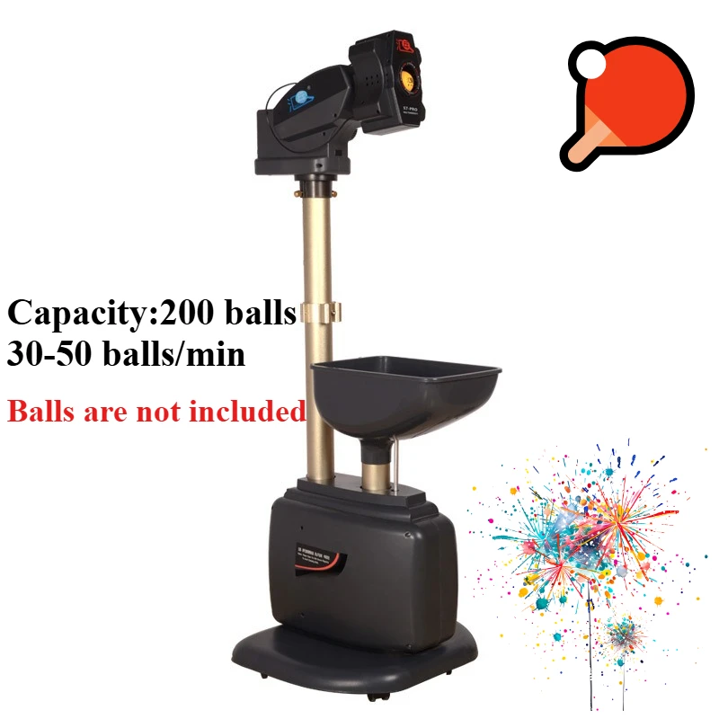 Multi-rotation and Multi-drop Point Household Luxury Automatic Floor-to-ceiling Table Tennis