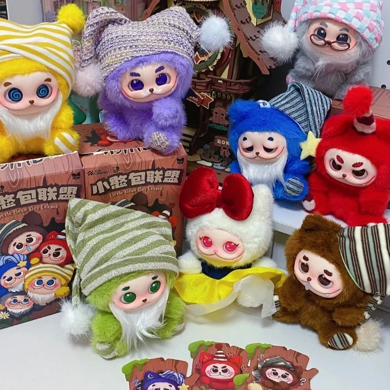 الأصلي Gismow ليتل فول باج الدوري سلسلة صندوق أعمى Kawaii الفينيل أفخم قلادة صندوق غامض أنيمي الشكل جمع هدايا الاطفال