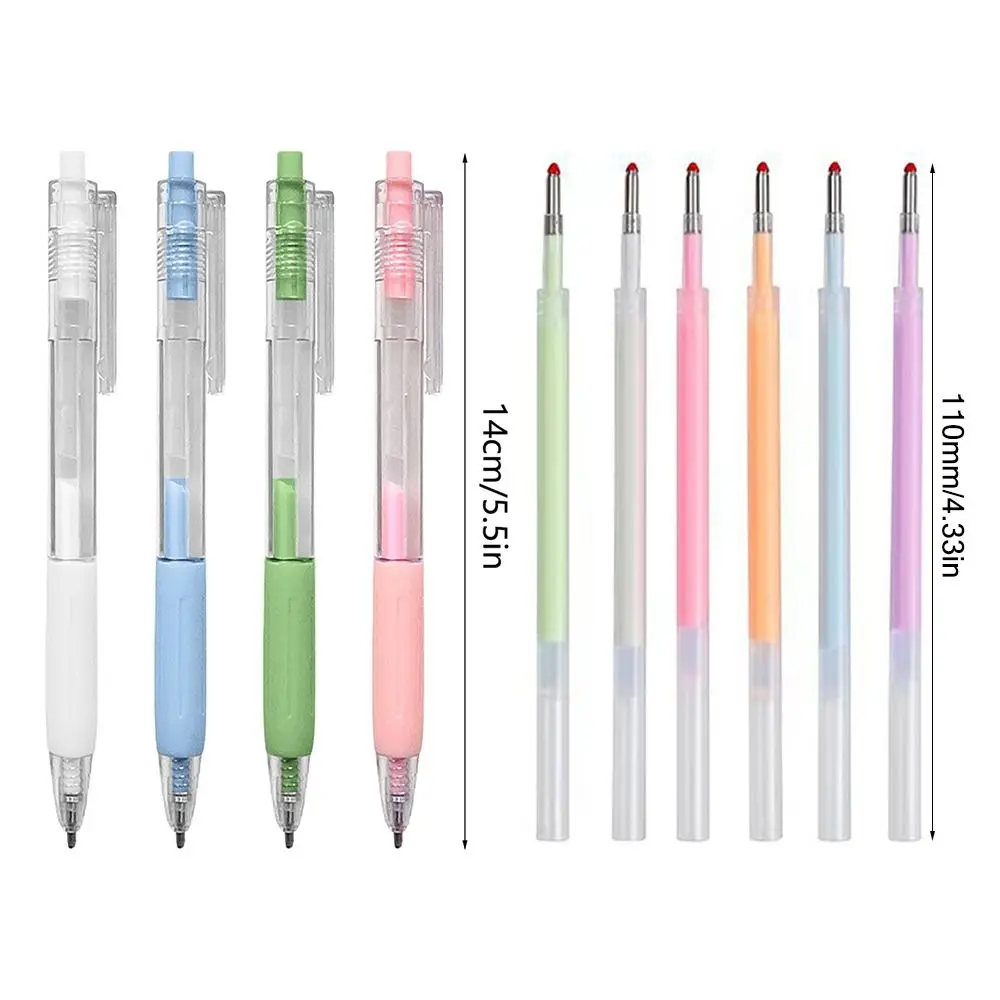 Pen Shape Glue Pen High Viscosity Quick-Drying Dispensing Pen Candy Color Large-capacity Double Sided Adhesive Stationery