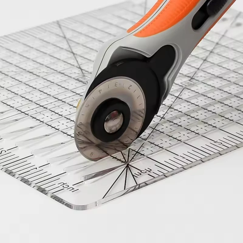 Leather Craft Cutter 45mm Rotary Cutter Fabric Cutter Circular Blade DIY Patchwork Sewing Quilting Leather Cutting Tool