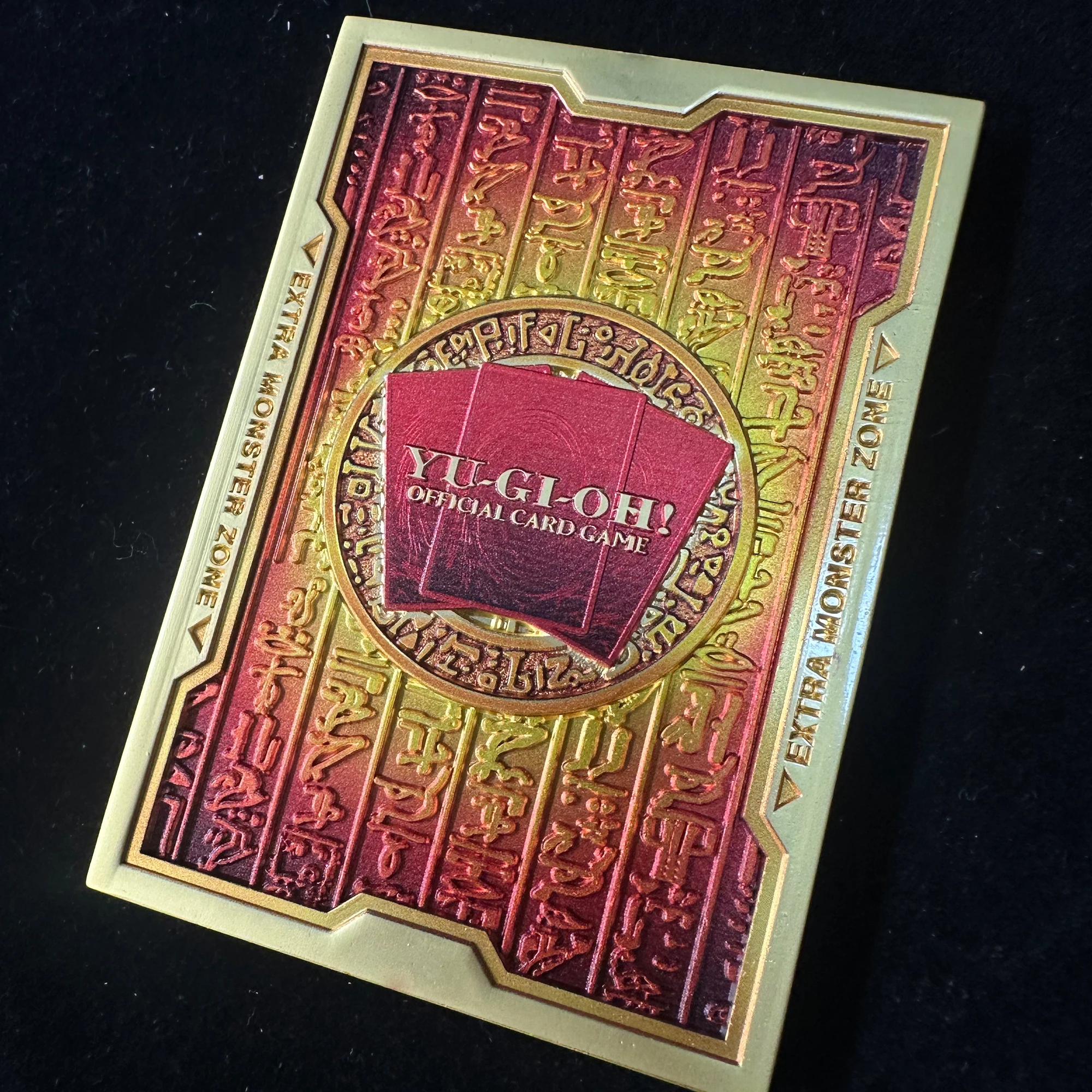 59X86Mm Diy Yu-Gi-Oh! Ash Blossom Joyous Spring Color Metal Collection Card Three-Dimensional Relief Metal Nime Cards Gift Toys