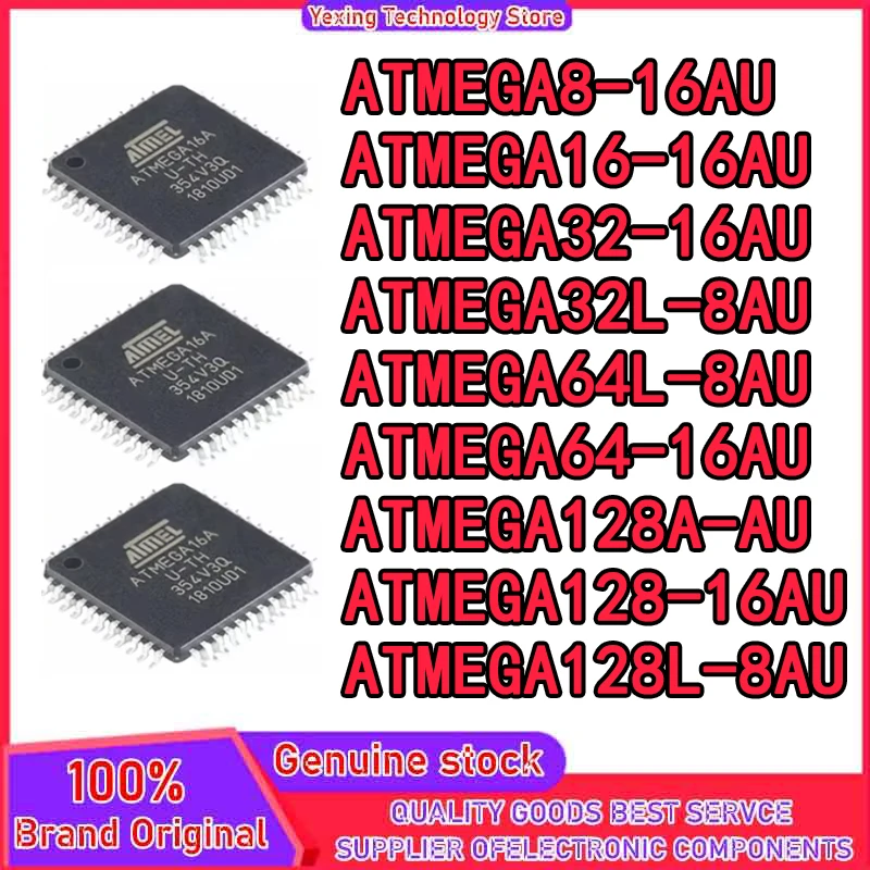 ATMEGA8-16AU ATMEGA16-16AU ATMEGA32-16AU ATMEGA64L-8AU ATMEGA64-16AU ATMEGA128A-AU ATMEGA128-16AU ATMEGA128L-8AU ATMEGA32L-8AU