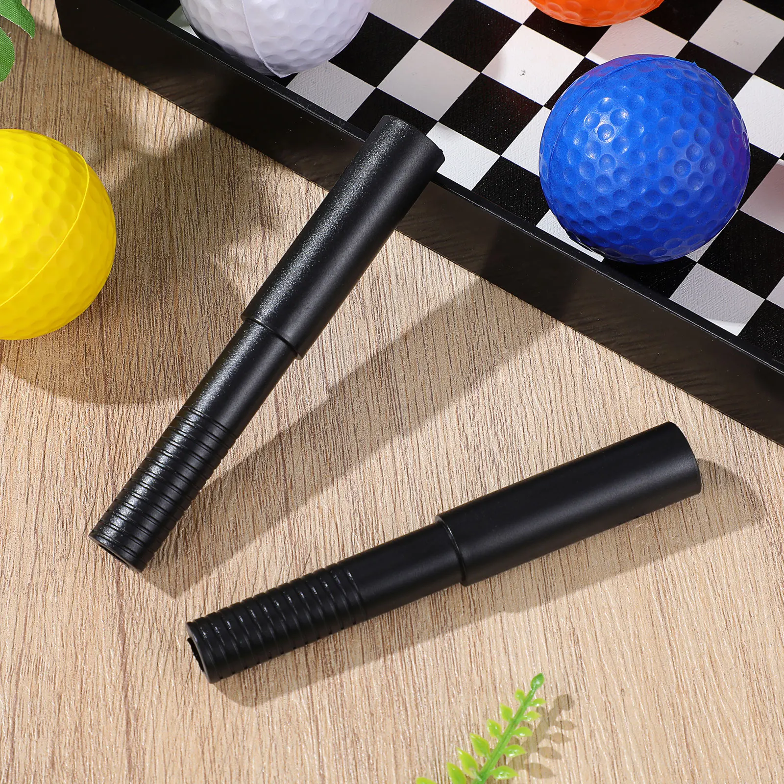 

Golf Club Extension Rod 2 Pcs Shaft Extender Stick for Putter Grips Repair Travel Use