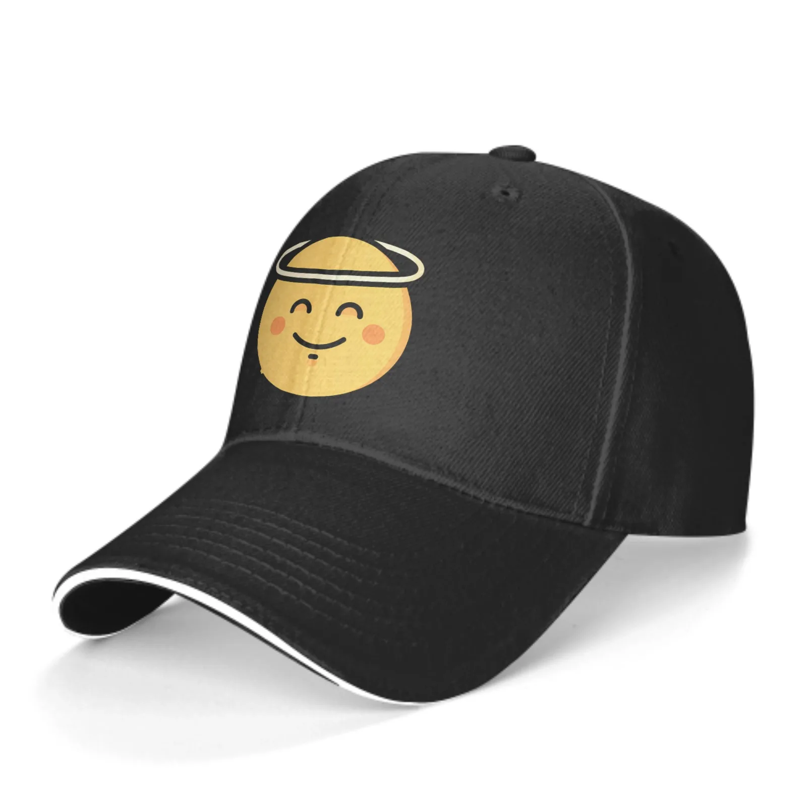 

Cute Smiling Planet Baseball Cap Sandwich Duck Tongue Hat Spring Summer for Men Women Fashion Daily Sports Travel