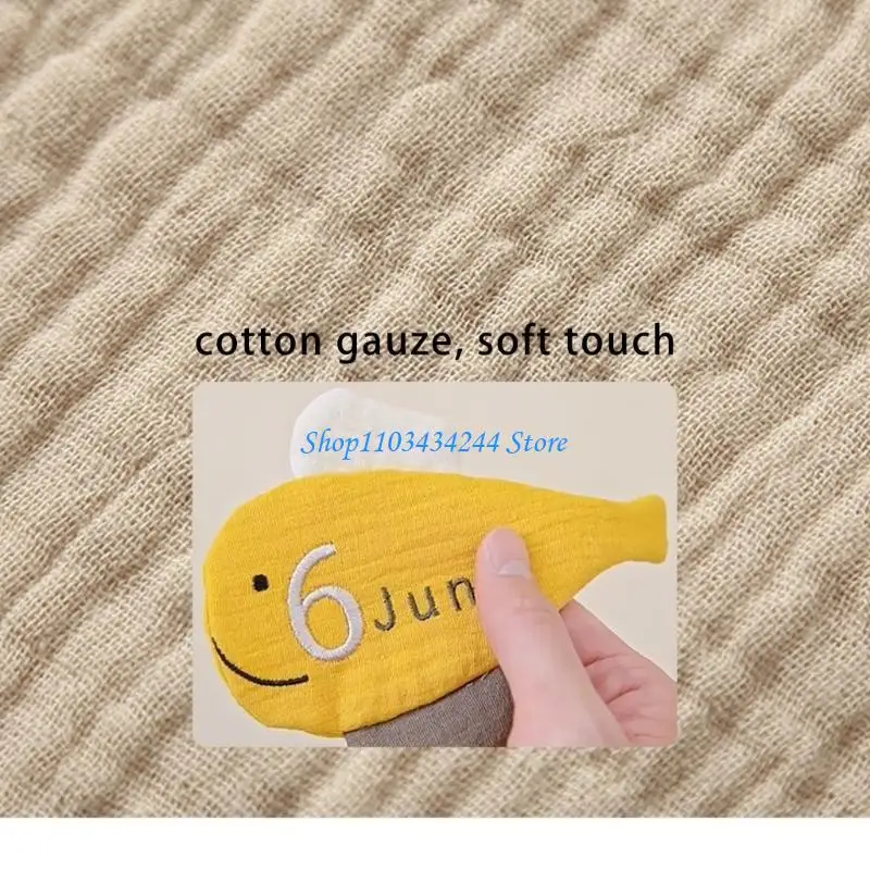 Number Letter Birth Monthly Card Year Old Hundred Day Gift Baby Commemorative Card Newborns Room Decors