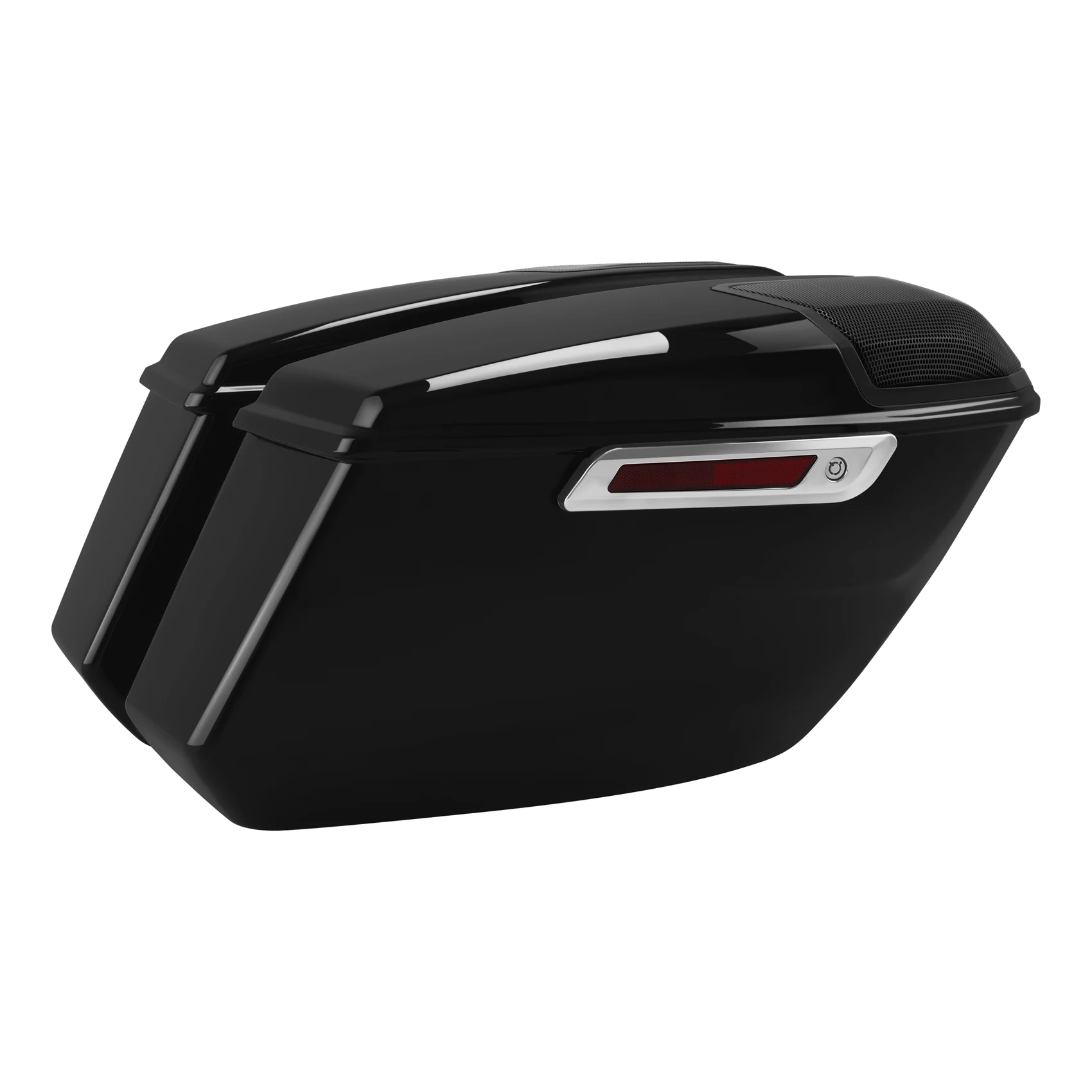 Motorcycle Black Saddlebags Fit For Harley CVO Road Glide ST FLTRXSTSE Street Glide FLHX 2024