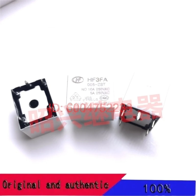 

10PCS The Relay:HF3FA 005-ZST