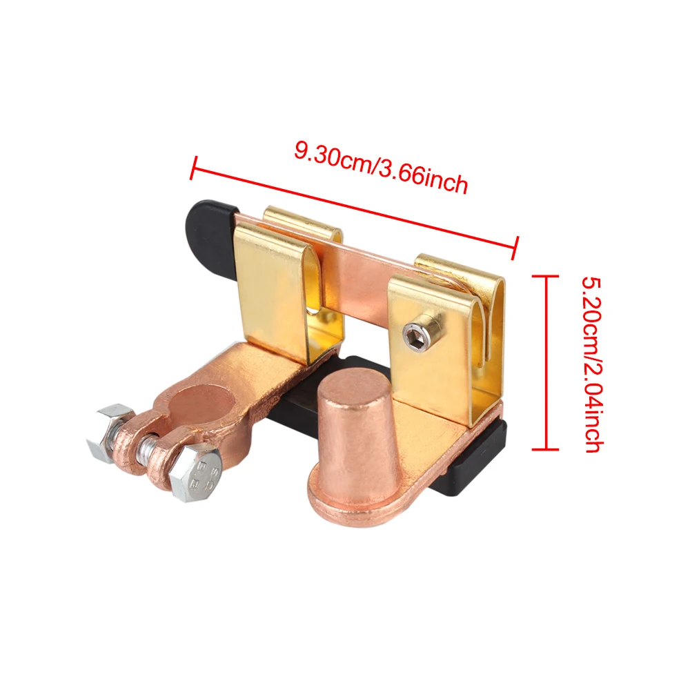 Power Off Switch Battery Disconnect Switch Isolator Knife Type 12V/24V Car Battery Leakage Protection Switch