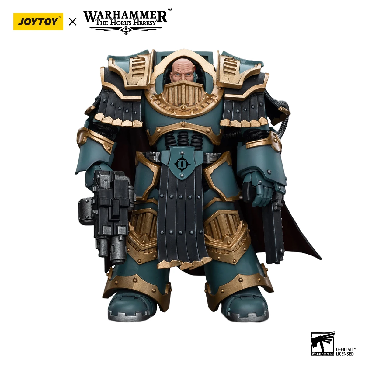 

JOYTOY Warhammer 40k 1/18 Action Figures 14.1cmSons of Horus Legion Praetor in Cataphractii Terminator Armour Collection Model