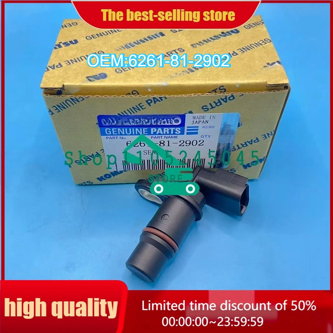 

1PCS/LOTS 6261-81-2902 6261812901 for Excavator Speed Crankshaft RPM Sensor IC Electronic components for Arduino DIY