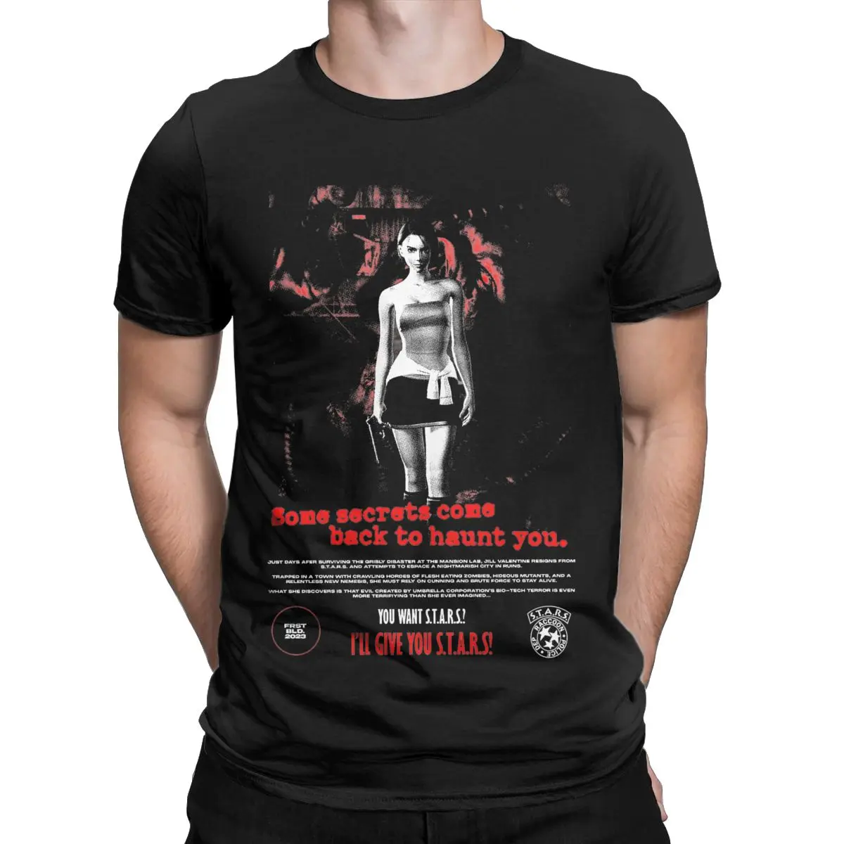 Summer RESIDENT EVIL 3 NEMESIS Men Women's T Shirts Apparel Funny Tees T-Shirts Cotton Gift Idea Clothes