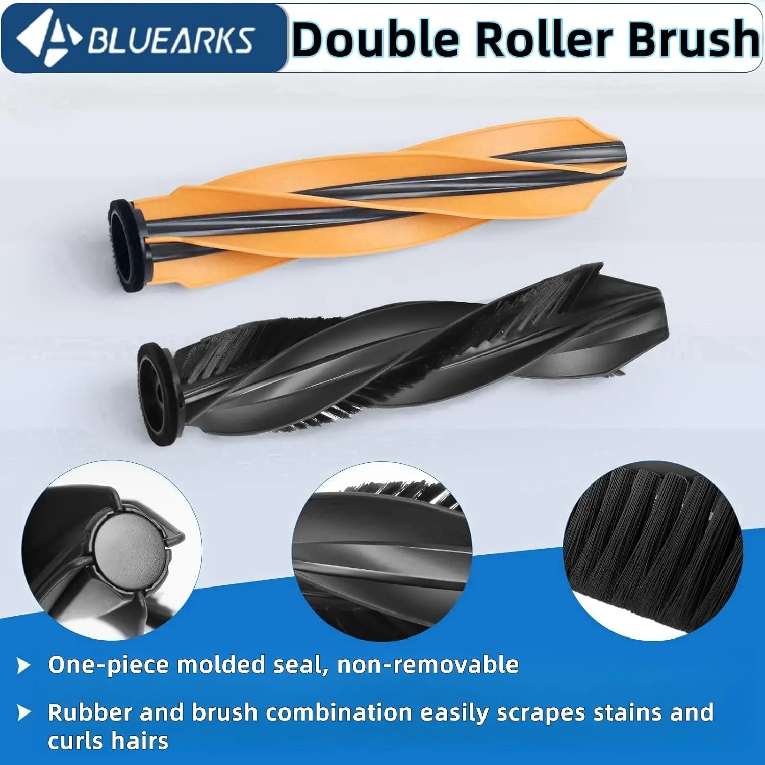 Dreame X50 Ultra / L50 Pro Ultra / S40 نسخة محسنة أجزاء مكنسة الأسطوانة الرئيسية فرشاة جانبية فلتر Hepa ممسحة قماش كيس لجميع الغبار