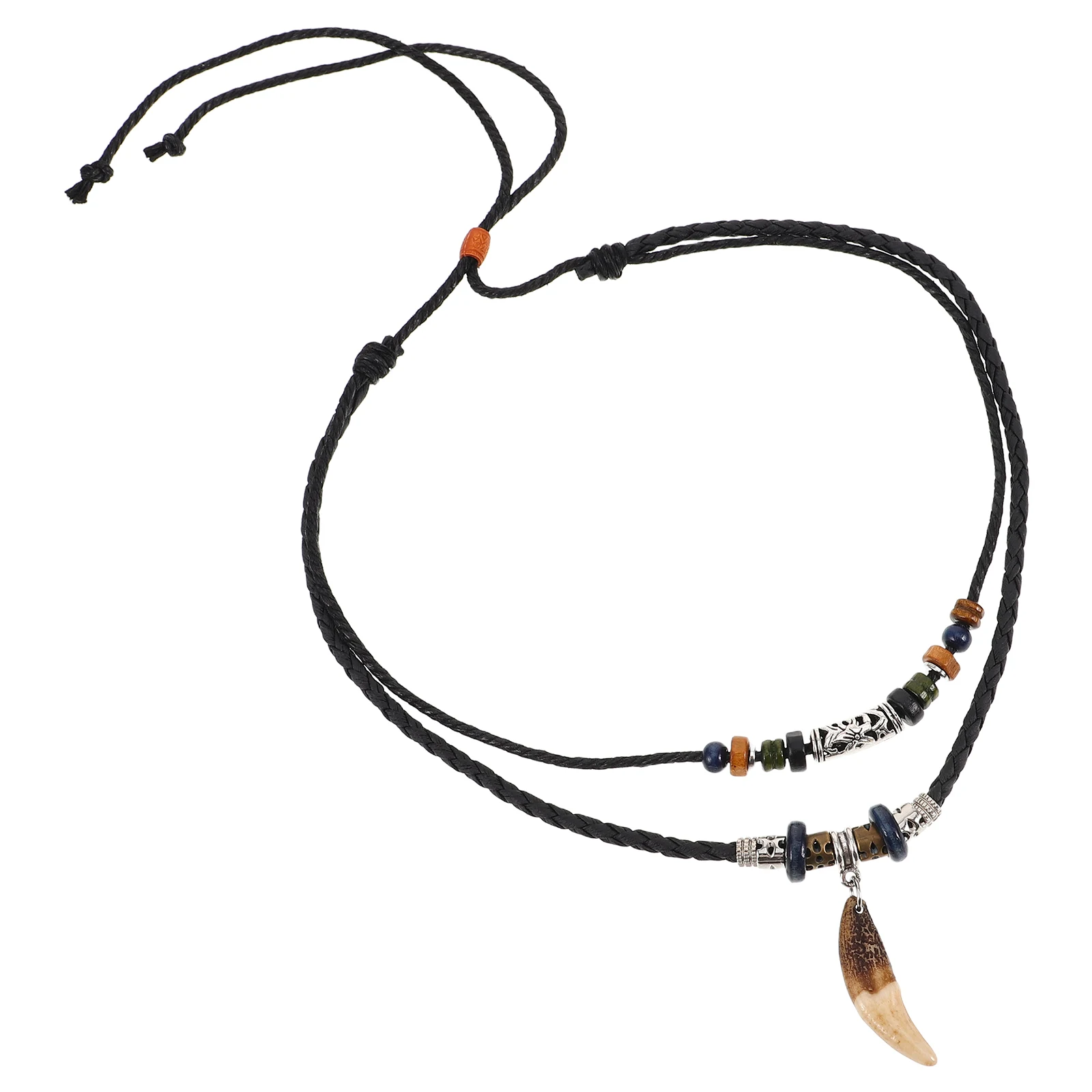 

for Men Women Beaded Choker Arrowhead Adjustable Adjustable Beaded Necklace Summer Beach Ethnic Tribal