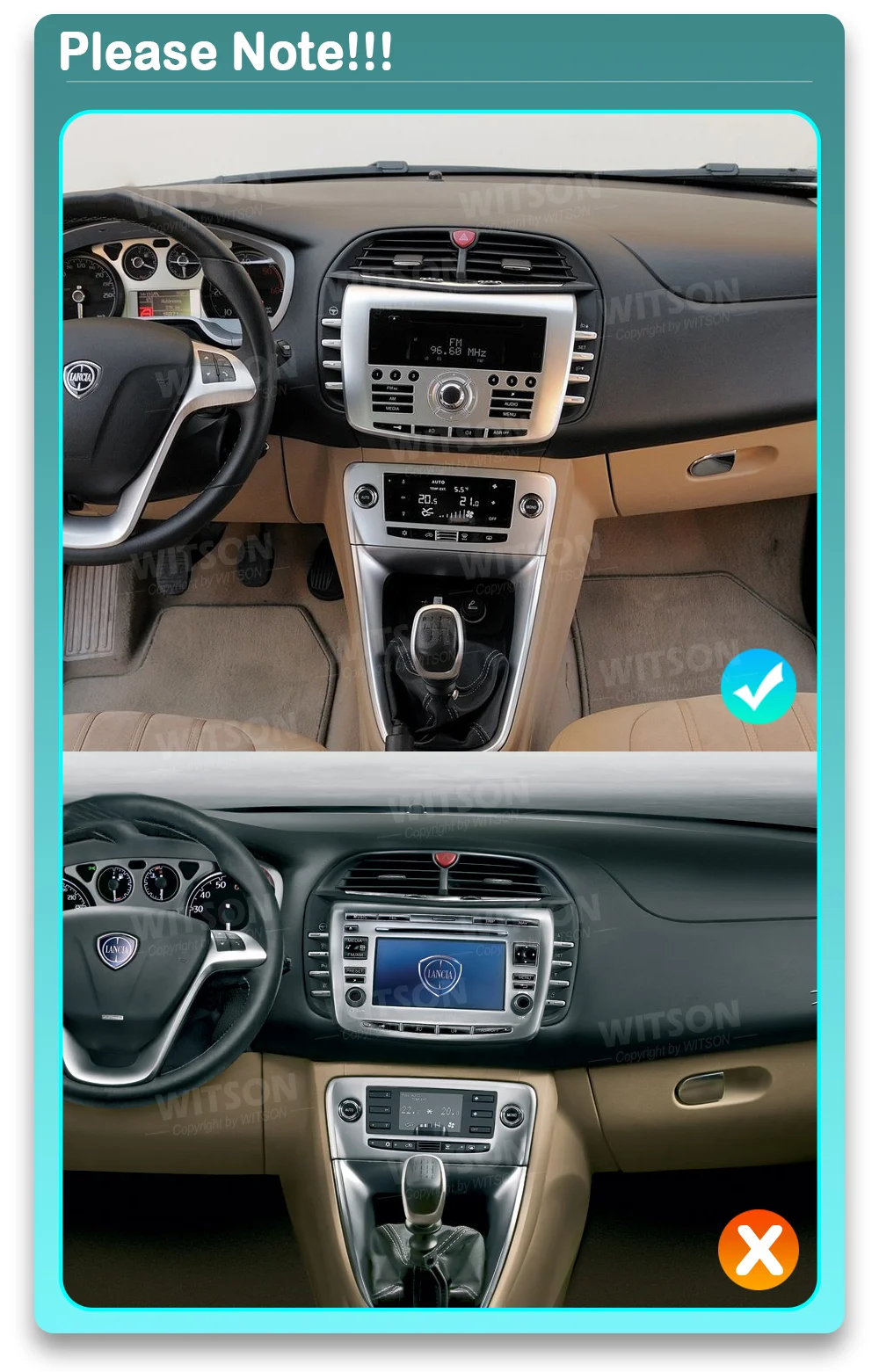 أندرويد 14 ستيريو تلقائي لانسيا دلتا 2009-2019 Carplay نافي الوسائط المتعددة راديو السيارة نظام تحديد المواقع واي فاي وحدة رأس السيارة 4 + 64 جيجابايت carplay