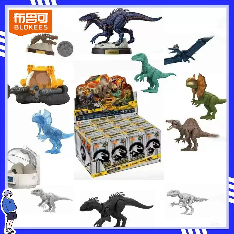 

Новые оригинальные фигурки динозавров Blokees Jurassic Dinosaur Vol.3, сборные игрушки-динозавры, аниме-фигурки