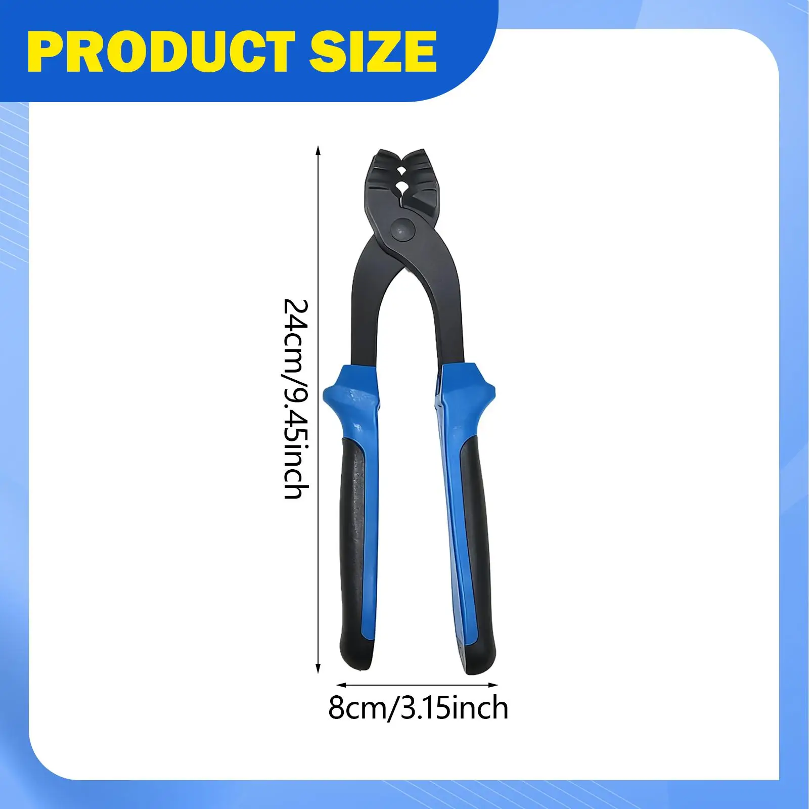 

Инструмент для гибки тормозных трубок: усиленные стальные плоскогубцы с нескользящими ручками для гибки латунных и тормозных трубок, а также топливных магистралей