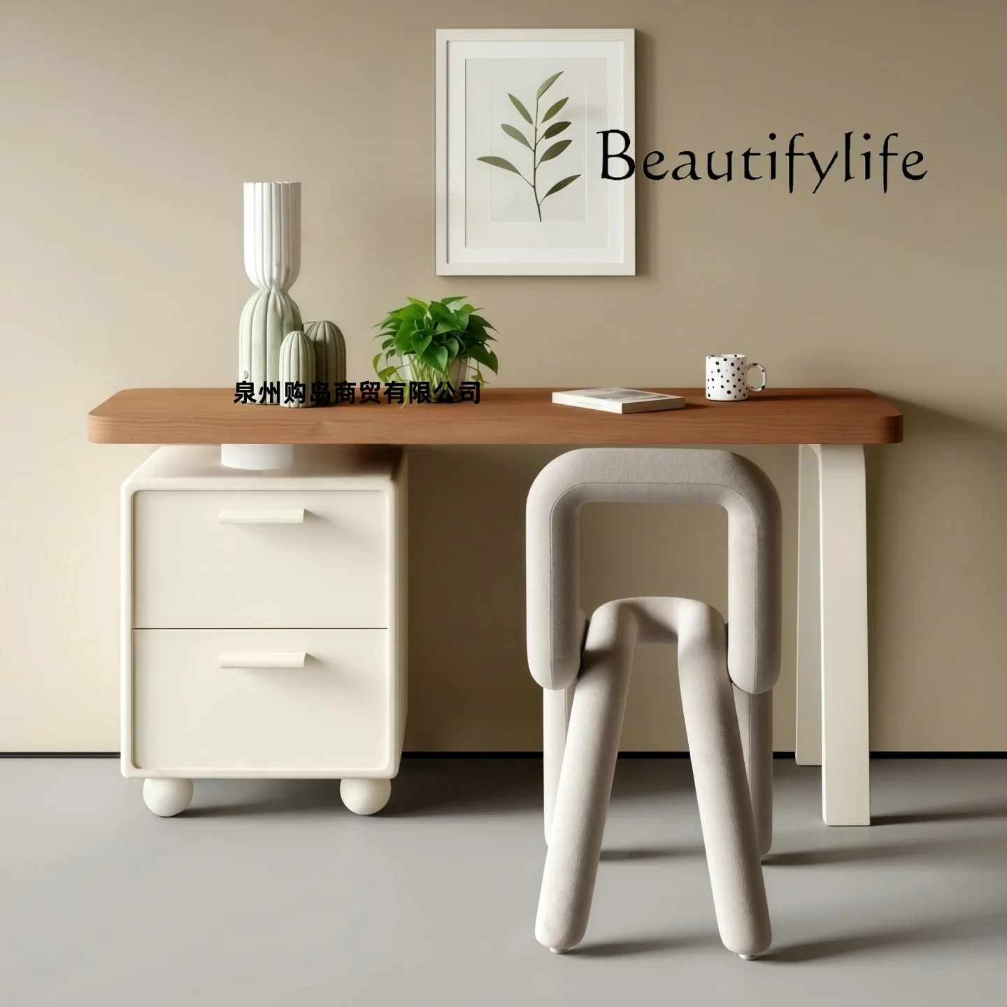 

RR Modern Painting Desk Home Desk Writing Desk Modern Simple Computer Study Table