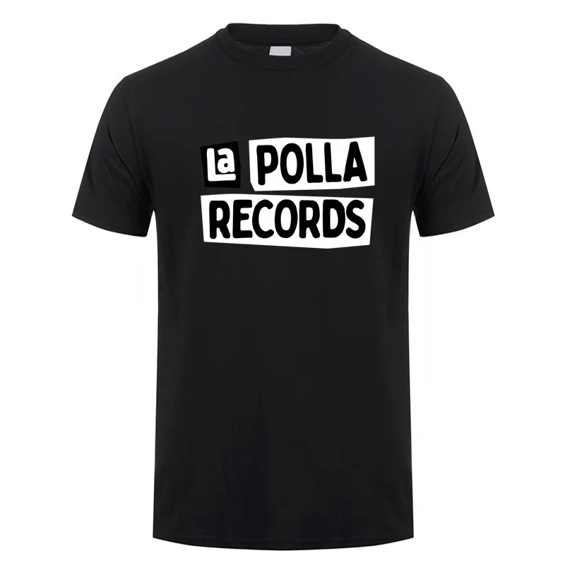 La Polla Records Band Rock испанская футболка, летняя хлопковая уличная футболка с графическим рисунком, футболка с короткими рукавами, подарки, мужские топы LH-647