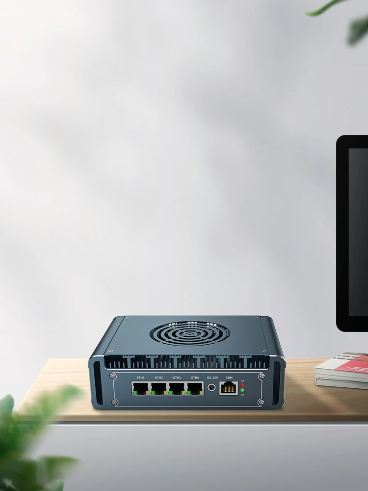 Intel Celeron N5100 N5105 Firewall Apparaat Mini Pc Esxi AES-IN 4*2.5G Router Vpn Server G31f Pfsense Debian Ubuntu Windows10