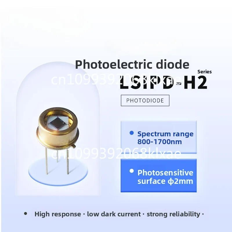 Detector de fotodiodos InGaAs PIN, 800-1700nm, 2mm, LSIPD-H2