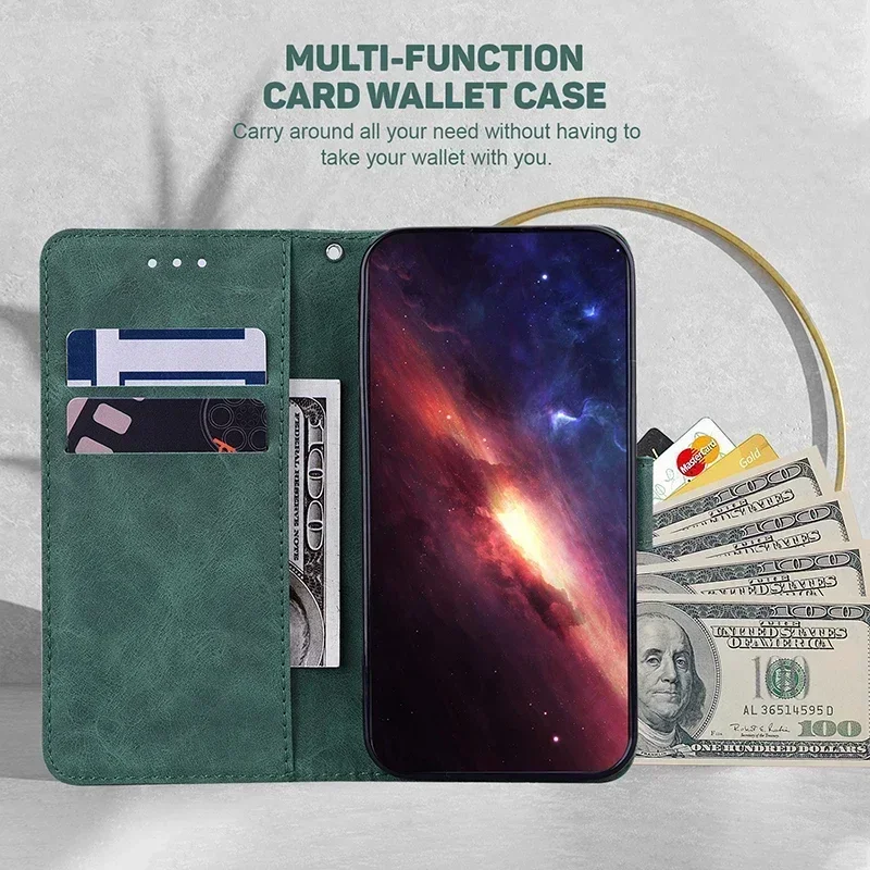 Magnetische Brieftasche Flip-Cover Fall Für Tecno Spark 7 8 9 10 20 30 Pro Plus 4G 5G 30C 20C 10C 8C GO 1 8P 7P 6 Leder Schützen Abdeckung – Detail 31