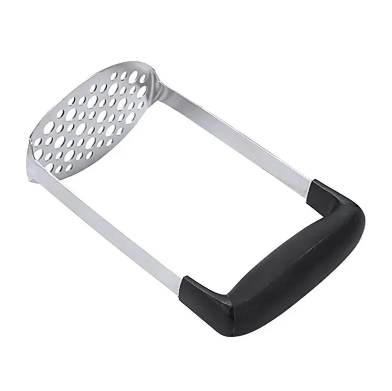 Kitchen Home Tools Set Stainless Steel Potato Masher Anti-Slip Handle Sweet Potato Fruit Yam Mud Crusher