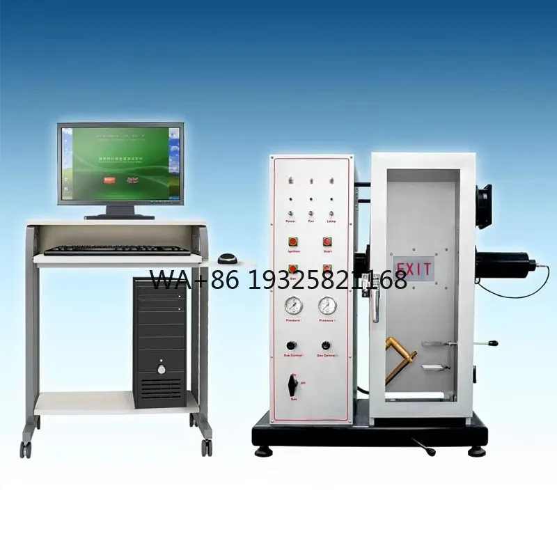 ASTM D2843 DIN 4102 Automotive Interior Materials Flaming Smoke Density Testing Machine Building Materials Smoke Density Tester