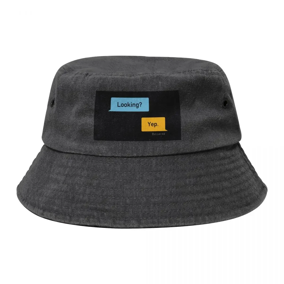 Looking? Yep. Grindr Messages Bucket Hat custom Hat western Hat Man Women's