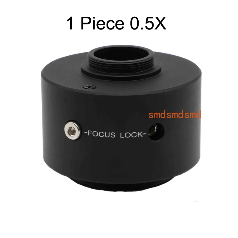 1X 0.35X 0.5X 0.63X Focusable Microscope C mount Adapter Trinocular Reduce Lens CCD Camera Adapter for Olympus Microscope
