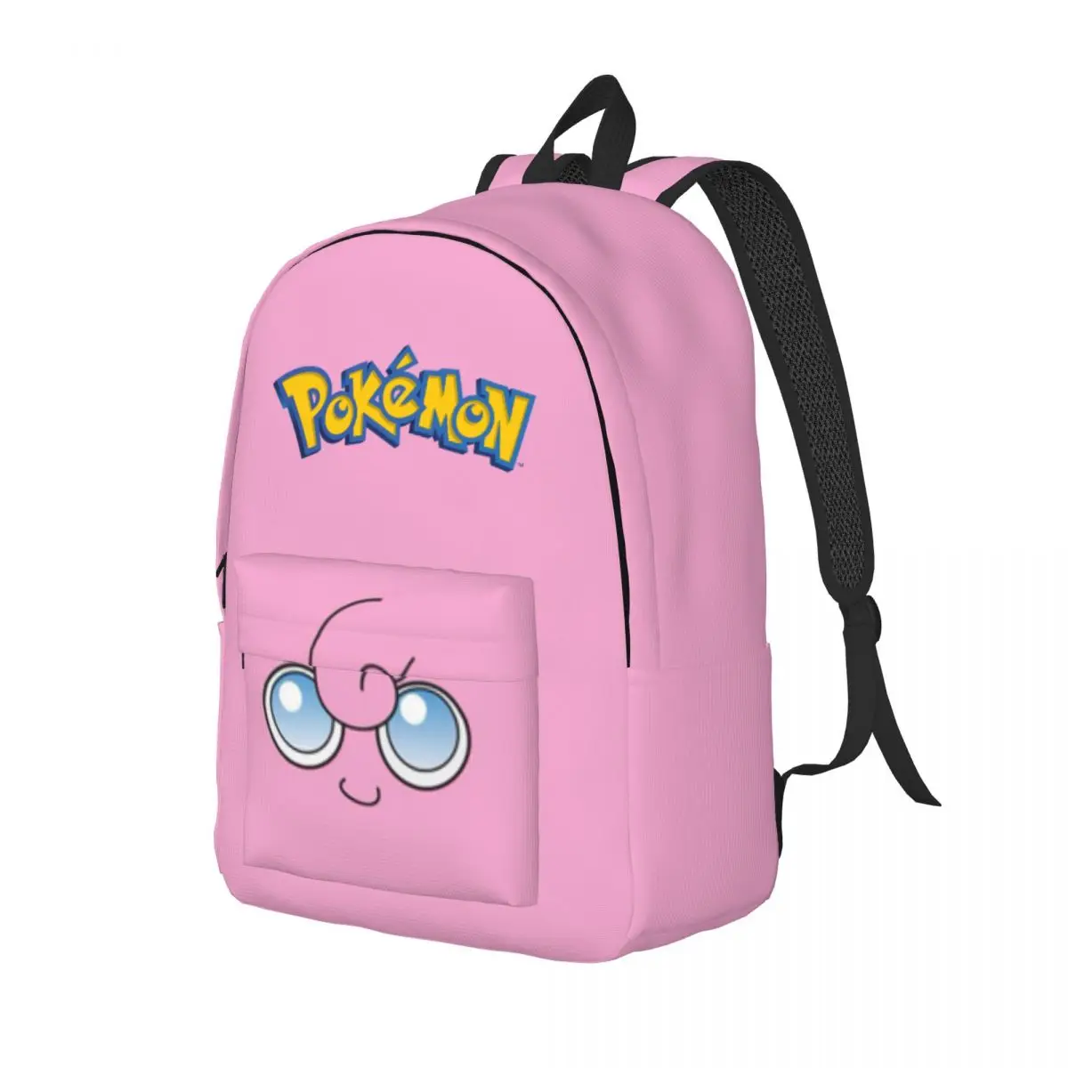 Pokemon Printed Lightweight Casual Schoolbag For School, Outdoor, Shopping, Office 15.7in 17.7in