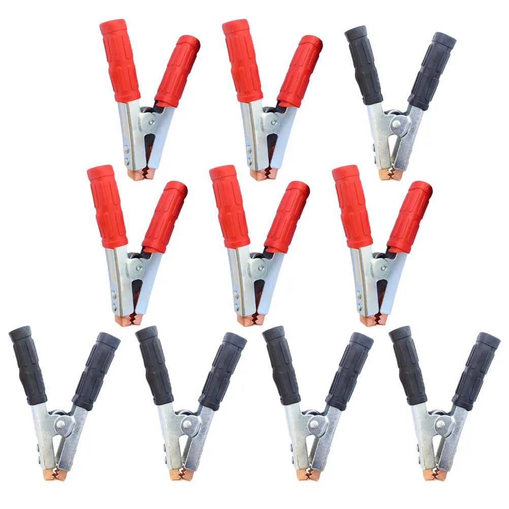 

Alligator Clips Clamps Auto Test Electrical Car Clips Double Insulated Durable For Soldering Truck Car
