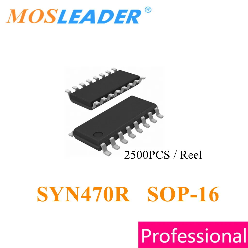 

Mosleader SYN470R SOP16 2500 шт. SYN470 SOIC16 в ленте, китайский высококачественный автомобильный пульт дистанционного управления без ключа (RKE)