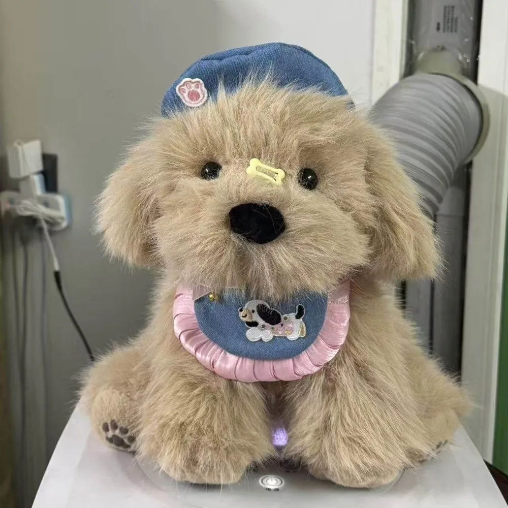 

Креативный рюкзак-щенок в стиле каваи, мягкий пушистый рюкзак для собак, вместительный плюшевый рюкзак-игрушка для мальчиков