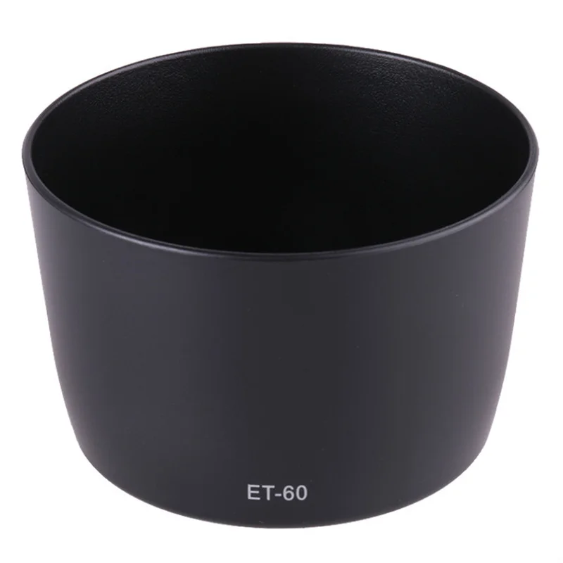 1PCS camera Lens Hood ET60 ET-60 for Canon EF 75-300MM F/4-5.6 III EF-S 55-250MM F/4-5.6 IS