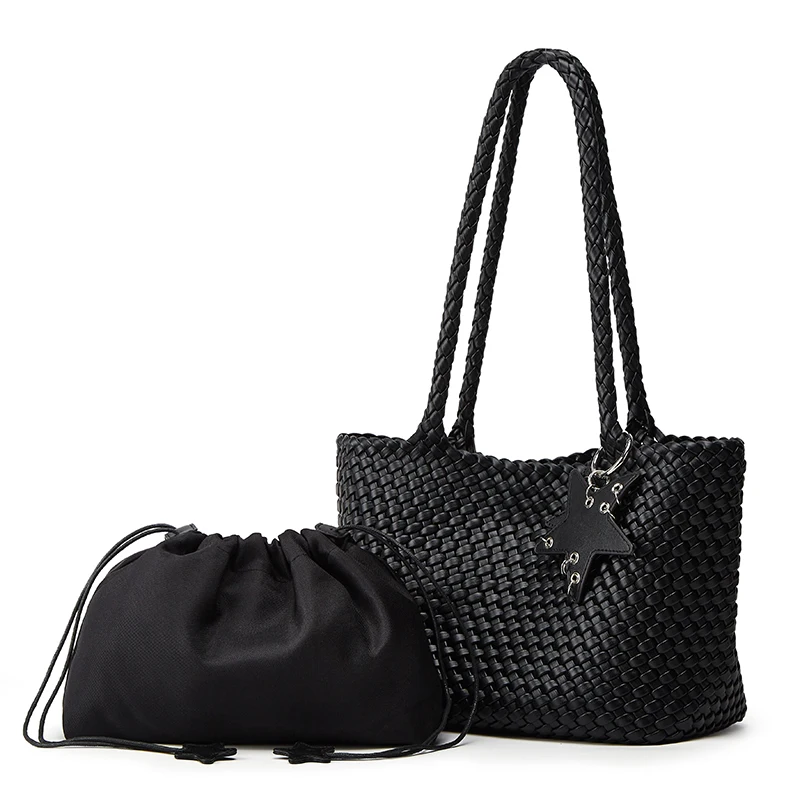 

Niche-Designed 2-Piece Fashionable Solid-Color Versatile Minimalist Women's Handheld & Shoulder Tote Bag